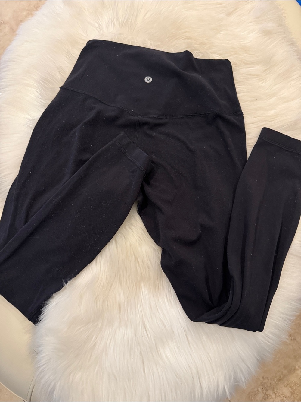 lululemon athletica Black Performance Leggings size 6